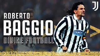 🇮🇹 Roberto Baggio  Divine Football  An Anthology of Il Divin Codino  Juventus [upl. by Airuam]