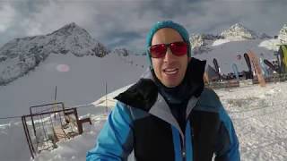 Skiing Stubaier Gletscher GoPro Karma Grip [upl. by Crist]