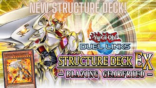 New Structure Deck Blazing Gearfried Review Are New Cards Any Good YuGiOh Duel Links [upl. by Ehcrop]