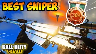 The PTRS41 in COD WW2 is UNSTOPPABLE The BEST Sniper in COD WW2 [upl. by Gotcher]