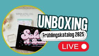 🔴Stampin Up Frühling 2025unboxing erste Bestellung [upl. by Hofmann139]