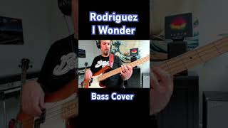 Rodriguez  I Wonder  Bass Cover basscover [upl. by Aikan]