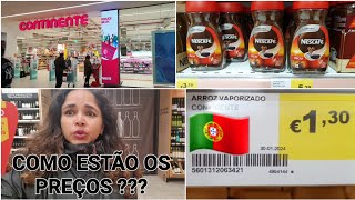 PREÇOS DE SUPERMERCADO EM PORTUGAL  🇵🇹 🇧🇷 [upl. by Thaxter]