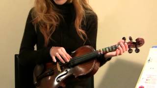 Learn how to play violin quickly and easily with this beginner violin lesson and song tutorial [upl. by Neirda266]