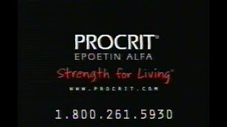 Procrit Epoetin Alfa 2001 [upl. by Inhsor]