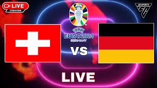 Germany vs Switzerland  UEFA Euro Cup 2024  Video Game Simulation [upl. by Sevart]