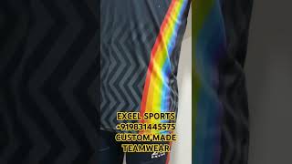 Custom made teamwear by Excel Sports 919831445575 custommade teamwear cricket cricketgear [upl. by Plumbo]