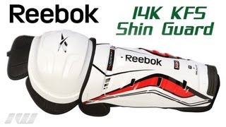 Reebok 14K KFS Hockey Shin Guards Review [upl. by Quiteris]