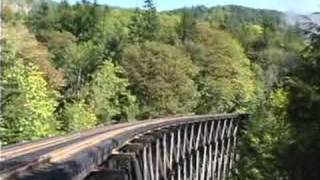 Mt Rainier Scenic Railroad HLC 17 trestle runby [upl. by Holleran]