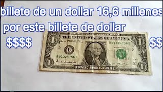 BILLETE de 1 Dollar que Vale una Fortuna 2021 [upl. by Miahc]