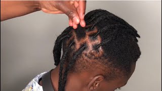 Artificial Dreadlocks Instant For Men Short Hair [upl. by Stanislas630]