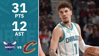 LaMelo Ball DoubleDouble Highlights vs Cavaliers  November 17 2024 [upl. by Hansel]