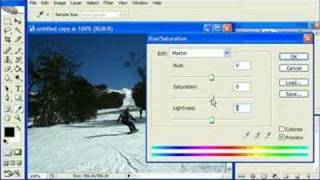 Photoshop CS2 Tutorial Brightening Images [upl. by Halian]