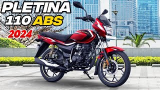 New Bajaj Platina 110 ABS New Model 2024 Complete Review 🔥 [upl. by Ardnued]