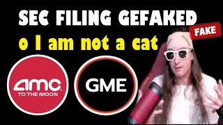 AMC AKTIE GAMESTOP AKTIE GME UPDATE ✅ SEC FILING ZUM CHEWY KAUF GEFAKED ✅ [upl. by Eninnaj]