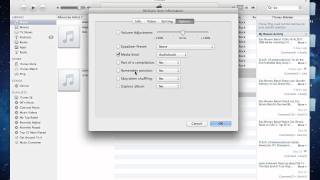 Tutorial How to Organize audio files files as Audiobooks in iTunes [upl. by Janaya]