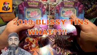 RMN tcg EP2 2019 Blissy Tins 151packs and twilight masquerade booster bundle [upl. by Nidia]