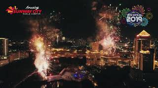 Spectacular Fireworks Display 2019  Sunway City Kuala Lumpur [upl. by Squire64]