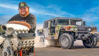 I Built A 1000HP Supercharged Humvee For a Top Secret Mission [upl. by Gearalt]