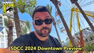 SDCC 2024 Downtown Preview [upl. by Iaverne141]