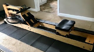 WaterRower Ash Rowing Machine with S4 Monitor Original Handcrafted Erg Machine Review [upl. by Eneiluj]