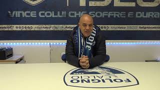 🎙️ Verso Campitello  Foligno Calcio Mister Proiett in conferenza stampa [upl. by Ragnar]