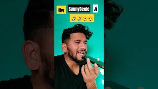 Hlw Sunny Deole ji🤣🤣comedy realfoolsteam surajroxfunnyvibeo cannymeme comedy trending shorts [upl. by Alyl]