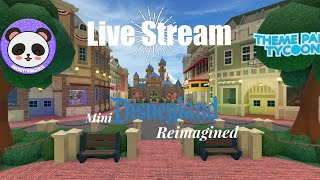 Mini Disneyland Reimagined Stream Tomorrowland Entrance [upl. by Aloeda333]