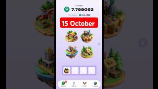 Vertus Combo Cards Today  15 October Vertus Combo Cards  airdrop vertus code [upl. by Anikram]