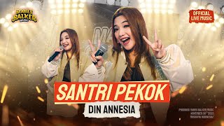 DIN ANNESIA  SANTRI PEKOK OFFICIAL LIVE MUSIC [upl. by Dimitry165]