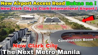 New Airport Access Road  Connecting World Class New Clark City to Clark Internarional Airport [upl. by Sturdivant]