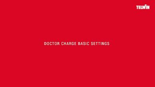 TUTOTIAL ENG Telwin Doctor Charge basic settings [upl. by Kreindler826]