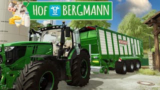 LS22 HOF BERGMANN 93 Kompost herstellen aus Stroh  FARMING SIMULATOR 22 [upl. by Maxantia811]