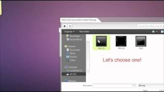 Change User Picture Frame in Windows 7 [upl. by Lozano]