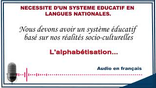 Lalphabétisation audo en français [upl. by Wilsey]