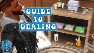 How To Be A Dealer w The Basemental Mod Tutorial  The Sims 4 [upl. by Kalb]