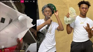 JO Bandz PULLS UP To Set Da Trends HOUSE With His PAPERWORK [upl. by Enerual]