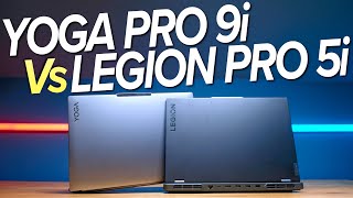 Lenovo Legion Pro 5i or Yoga Pro 9i The Surprising Difference Creators Need to Know [upl. by Corby]