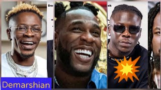 Breaking News 💥 Burna Boy Sends Message to Shatta Wale Stonebwoy and Ghana Music Industry in London [upl. by Bagley]