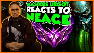 Masters Urgot Main reacts to Neace coaching gold Urgot player  League of Legends [upl. by Platto]