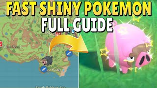 FULL GUIDE to OUTBREAK Shiny Hunting in Pokemon Scarlet and Violet [upl. by Henke]