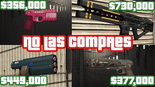 NO COMPRES las armas MAS CARAS GTA Online TOP 10 [upl. by Konikow]