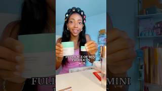 I did a FULL FACE of MINI PRODUCTS😳👀 preppyyyy preppyproducts preppy beauty grwm skincare [upl. by Frodeen865]