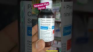 Sinarest Plus syrup  best syrup for childs fever amp cold 🤒 paracetamol babycold babyfever [upl. by Yerffe]