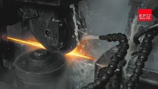 High frequency solidstate induction welding [upl. by Llahsram753]