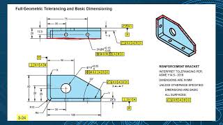 Full GDampT  Profile Tolerancing [upl. by Cathy398]