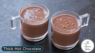 Yummy Hot Chocolate Recipe I Perfect Thick Hot Chocolate Recipe  The Terrace Kitchen [upl. by Alleirbag]