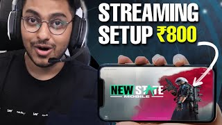 Best Streaming Setup For IOS amp Windows  Mobile Gaming🔥  SouLAman [upl. by Alel]