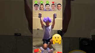 Grimace Shake Challenge  Ronaldo and Football Players football grimaceshake ronaldo [upl. by Viole]