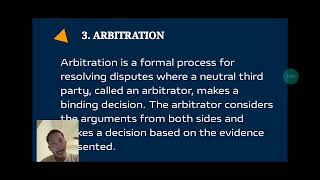 ALTERNATIVE DISPUTE RESOLUTION METHODS [upl. by Ghiselin]